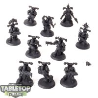 Chaos Space Marines - 10 x Chaos Space Marines - grundiert