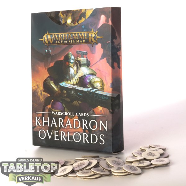 Kharadron Overlords - Warscroll Karten 2te Edition - deutsch