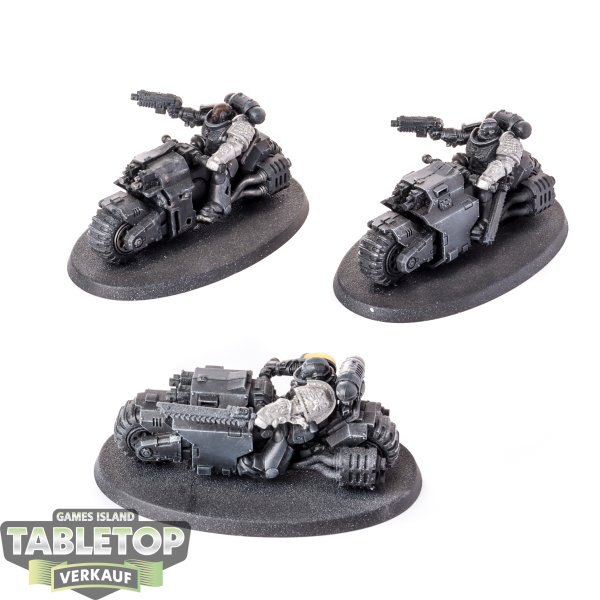 Deathwatch - 3 Outriders - teilweise bemalt