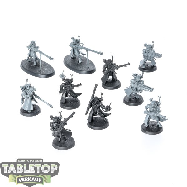 Adeptus Mechanicus - 10 x Skitarii Rangers - teilweise bemalt