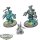 Adeptus Mechanicus - 2 x Kastelan Robots & Cybernetica Datasmith - teilweise bemalt