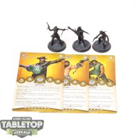 Malifaux - Sue und Gunslinger - grundiert