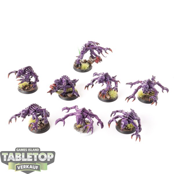 Genestealer Cults - 8 - Purestrain Genestealers - bemalt