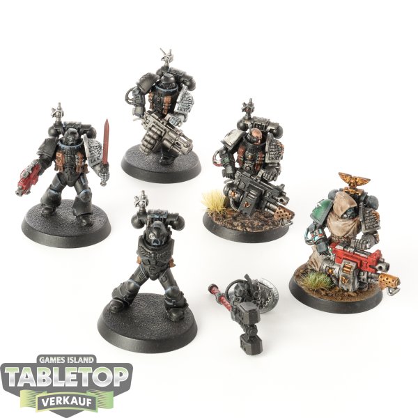 Deathwatch - 5 - Veterans - bemalt