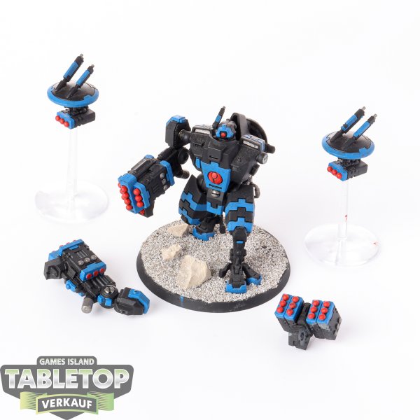 Tau Empire - XV88 Broadside Battlesuit - bemalt