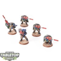 Space Marines - 5 x Scouts with Sniper Rifles klassisch -...