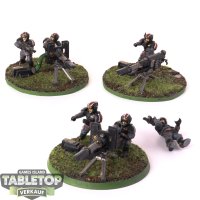 Astra Militarum - 3 x Heavy Weapons Squad klassisch - bemalt