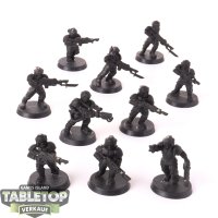 Astra Militarum - 10 x Cadian Shock Troops klassisch -...