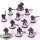 Tau Empire - 10 Fire Warriors Strike Team 1 DS8 Tactical Support Turret - bemalt