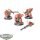 Chaos Dwarfs - 3 x Infernal Guard Command - gut bemalt