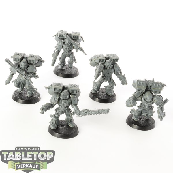 Blood Angels - 5 - Assault Marines - unbemalt