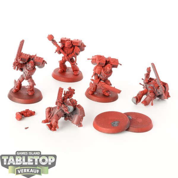 Blood Angels - 5 - Assault Marines - grundiert