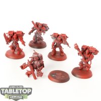 Blood Angels - 5 - Assault Marines - grundiert