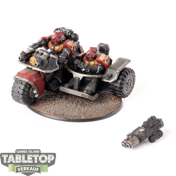 Space Marines - Attack Bike (Classic) - bemalt