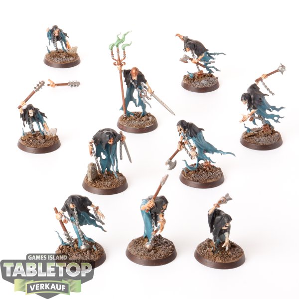 Nighthaunt - 10 Chainrasp Hordes - bemalt