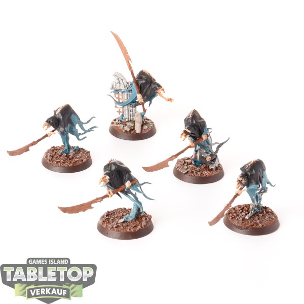 Nighthaunt - 5 Glaivewraith Stalkers - bemalt