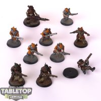 Genestealer Cults - 10 x Neophyte Hybrids - teilweise bemalt