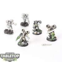 Space Marines - 5 - Assault Marines - teilweise bemalt