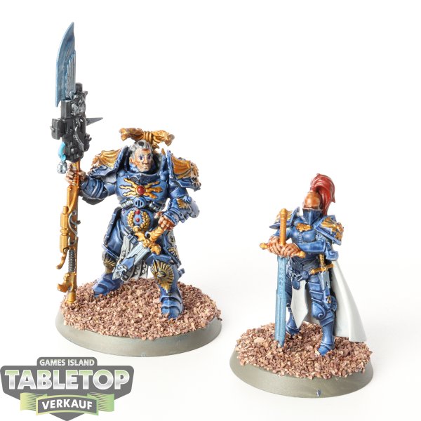 Adeptus Custodes - Talons of the Emperor: Valerian and Aleya - bemalt