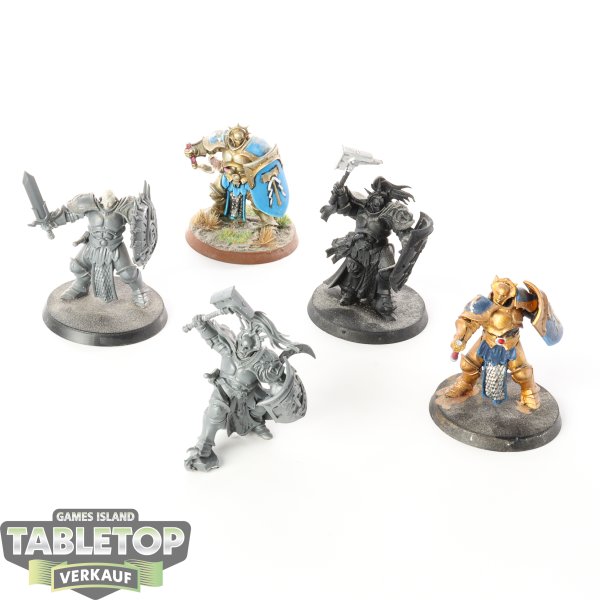 Stormcast Eternals - 5x Liberators - teilweise bemalt