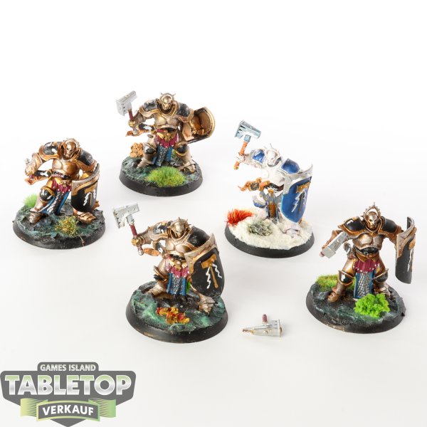 Stormcast Eternals - 5x Liberators - bemalt