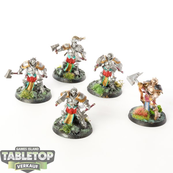 Stormcast Eternals - 5x Liberators - bemalt