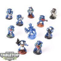 Space Marines - 10x Space Marines - klassisch - teilweise...