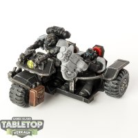 Space Marines - Attack Bike - grundiert