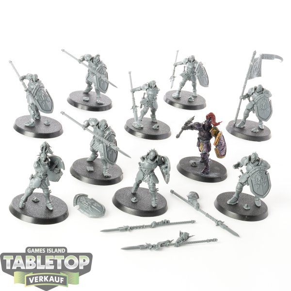 Stormcast Eternals - 10x Vindictors - teilweise bemalt