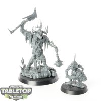 Orruk Warclans - Killaboss & Stab-grot - unbemalt