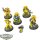 Imperial Fists - 5 Devastator Squad - bemalt