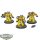 Imperial Fists - 3 Centurion Devastator Squad - bemalt