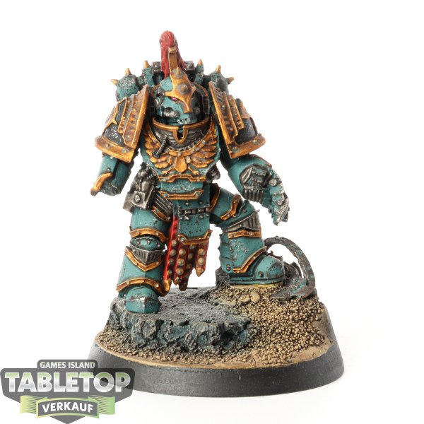 Horus Heresy - Space Marine Captain - gut bemalt