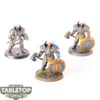 Stormcast Eternals - 3 - Annihilators - teilweise bemalt