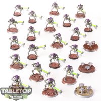 Necrons - 20 - Necron Warriors - bemalt