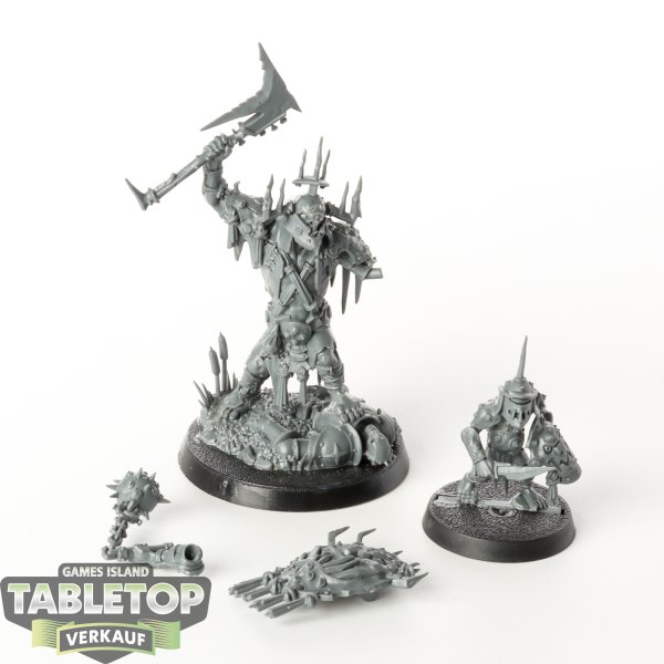 Orruk Warclans - Killaboss & Stab-grot - unbemalt