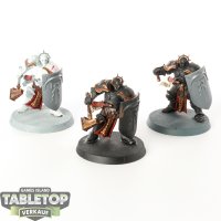 Stormcast Eternals - 3x Liberators - teilweise bemalt