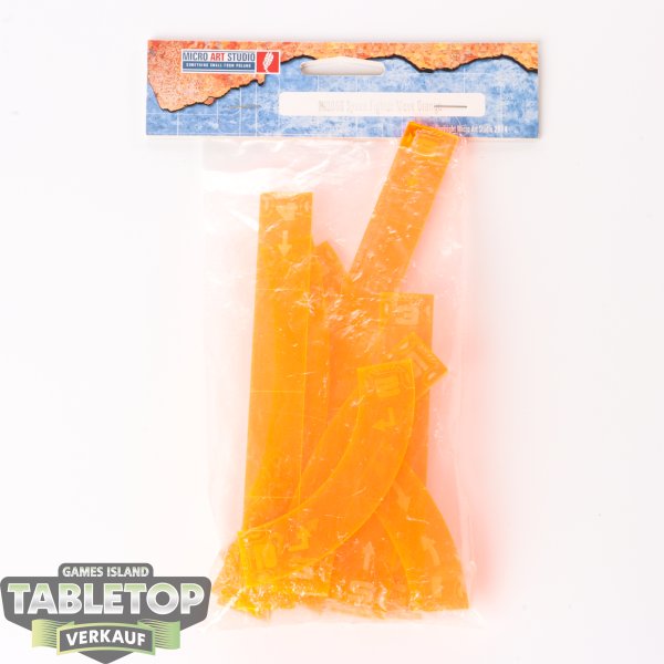 Zubehör - Space Fighter Move Templates "Orange" - Originalverpackt / Neu