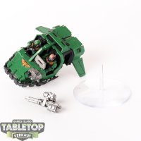 Space Marines - Landspeeder klassisch - teilweise bemalt