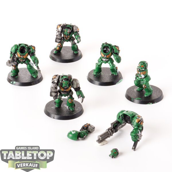 Space Marines - 5 x Terminators klassisch - teilweise bemalt