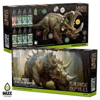 Green Stuff World - Paint Set - Savage Reptiles