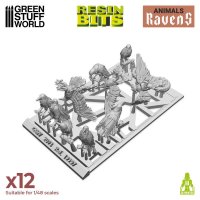 Green Stuff World - 3D printed set - Ravens