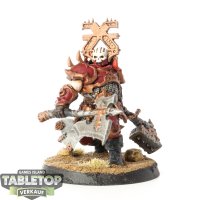 Blades of Khorne - Aspiring Deathbringer with Goreaxe and...