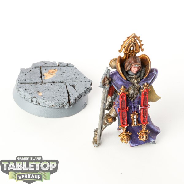 Adepta Sororitas - Canoness - teilweise bemalt