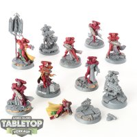 Adepta Sororitas - 10 x Battle Sisters Squad - teilweise...