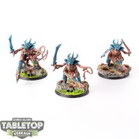 Tyraniden - 3x Tyranid Prime - bemalt