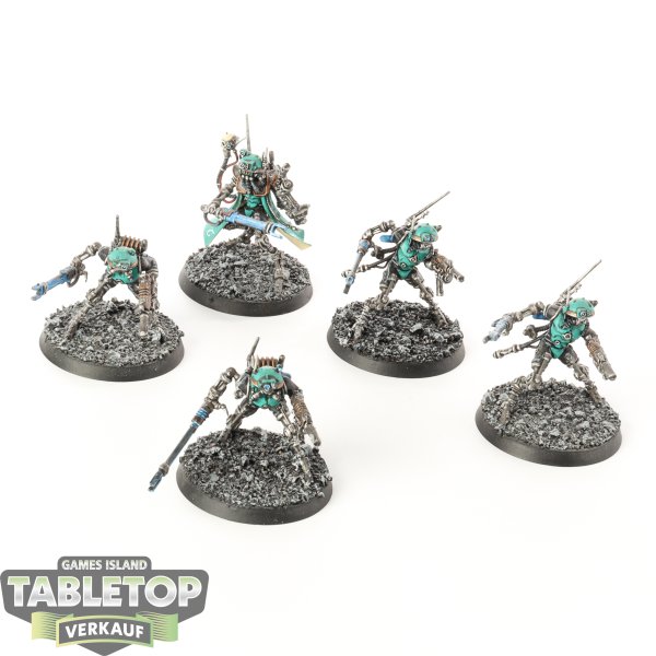 Adeptus Mechanicus - 5 x Sicarian Infiltrators - gut bemalt