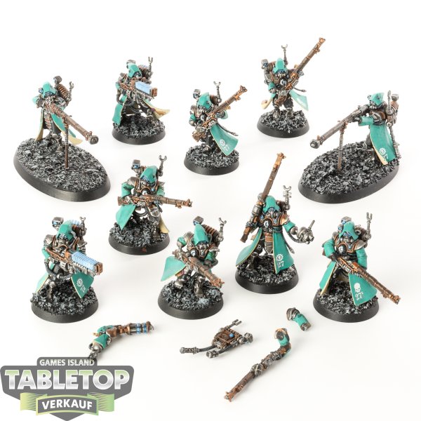 Adeptus Mechanicus - 10 x Skitarii Rangers - gut bemalt