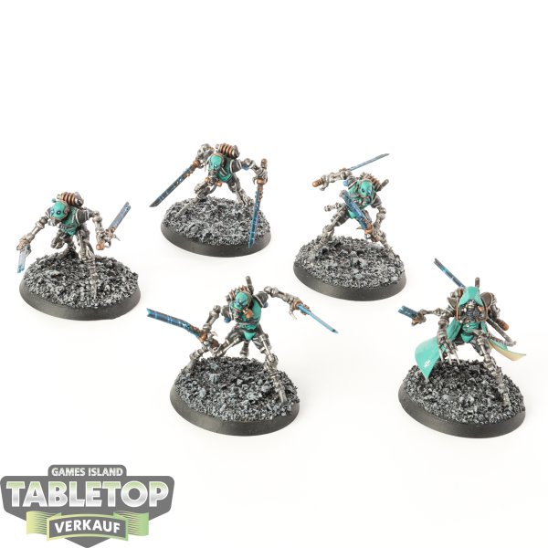 Adeptus Mechanicus - 5 x Sicarian Ruststalkers - gut bemalt