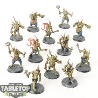 Death Guard - 12 x Poxwalkers - teilweise bemalt